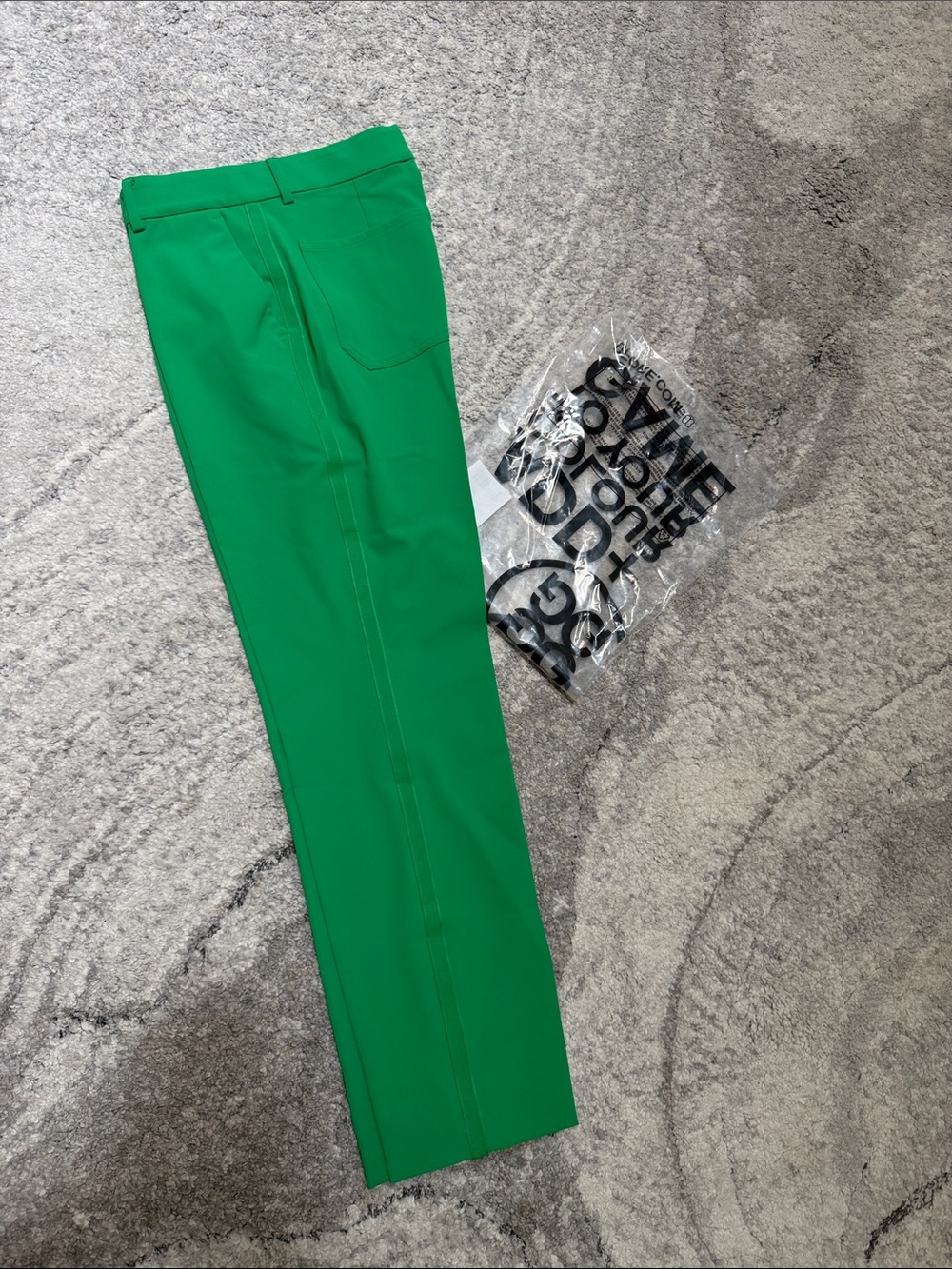 G/FORE Bright Green Slim Chinos